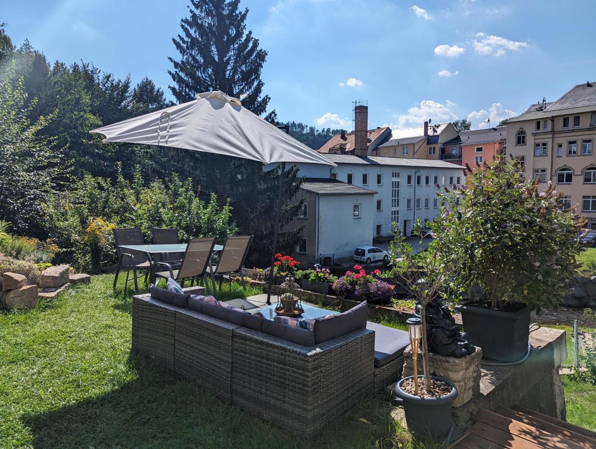Uo2 - Urlaubsmagie - Garten, Whirlpool, Sauna Apartment Sebnitz Ngoại thất bức ảnh