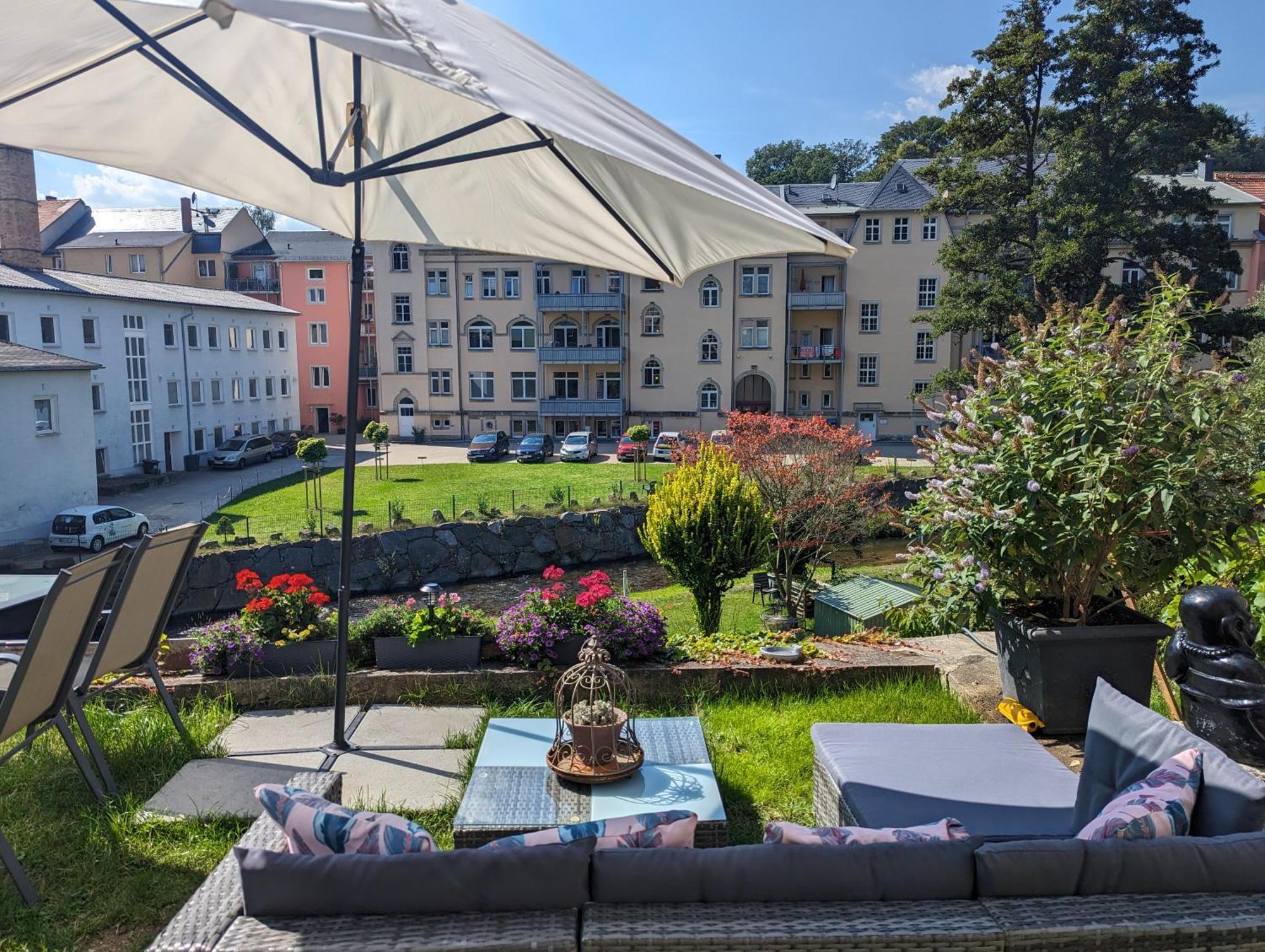 Uo2 - Urlaubsmagie - Garten, Whirlpool, Sauna Apartment Sebnitz Ngoại thất bức ảnh