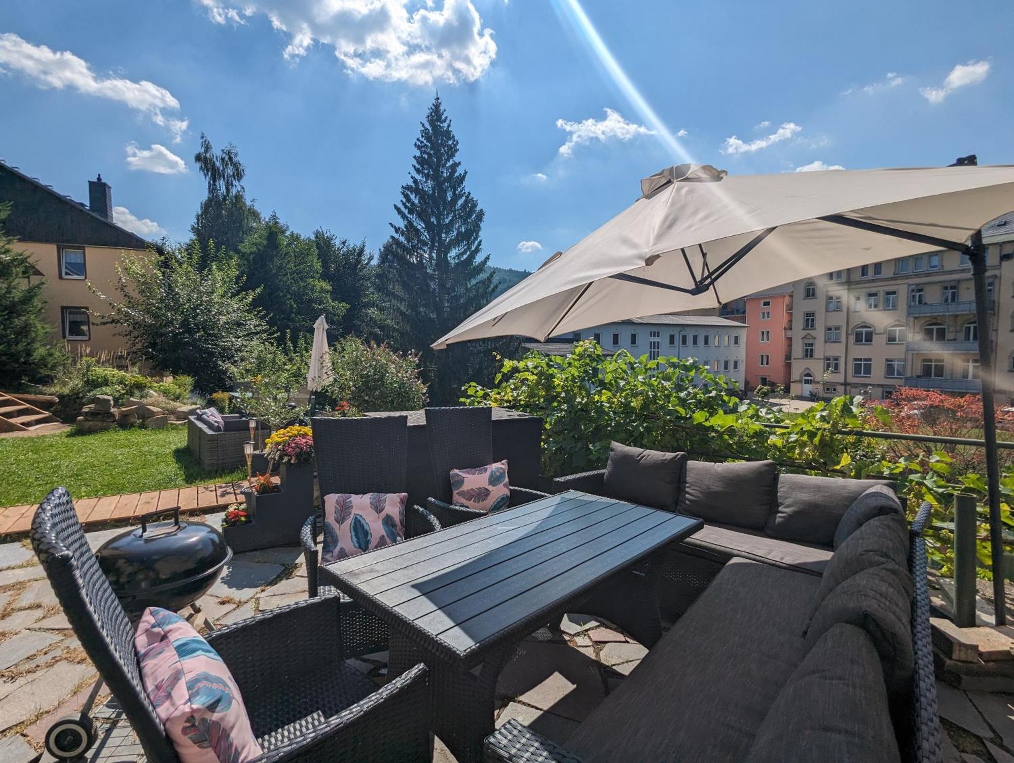 Uo2 - Urlaubsmagie - Garten, Whirlpool, Sauna Apartment Sebnitz Ngoại thất bức ảnh