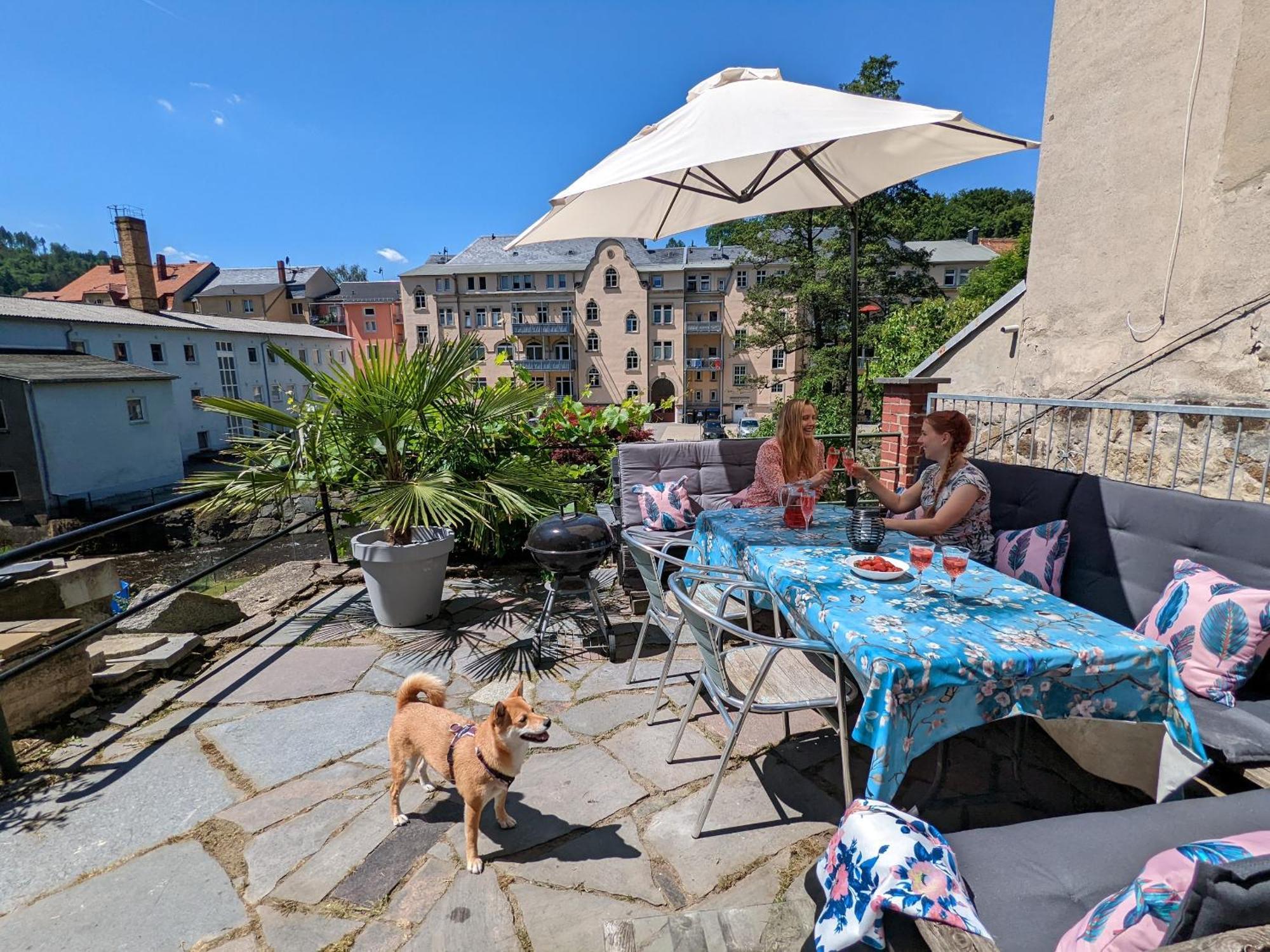 Uo2 - Urlaubsmagie - Garten, Whirlpool, Sauna Apartment Sebnitz Ngoại thất bức ảnh