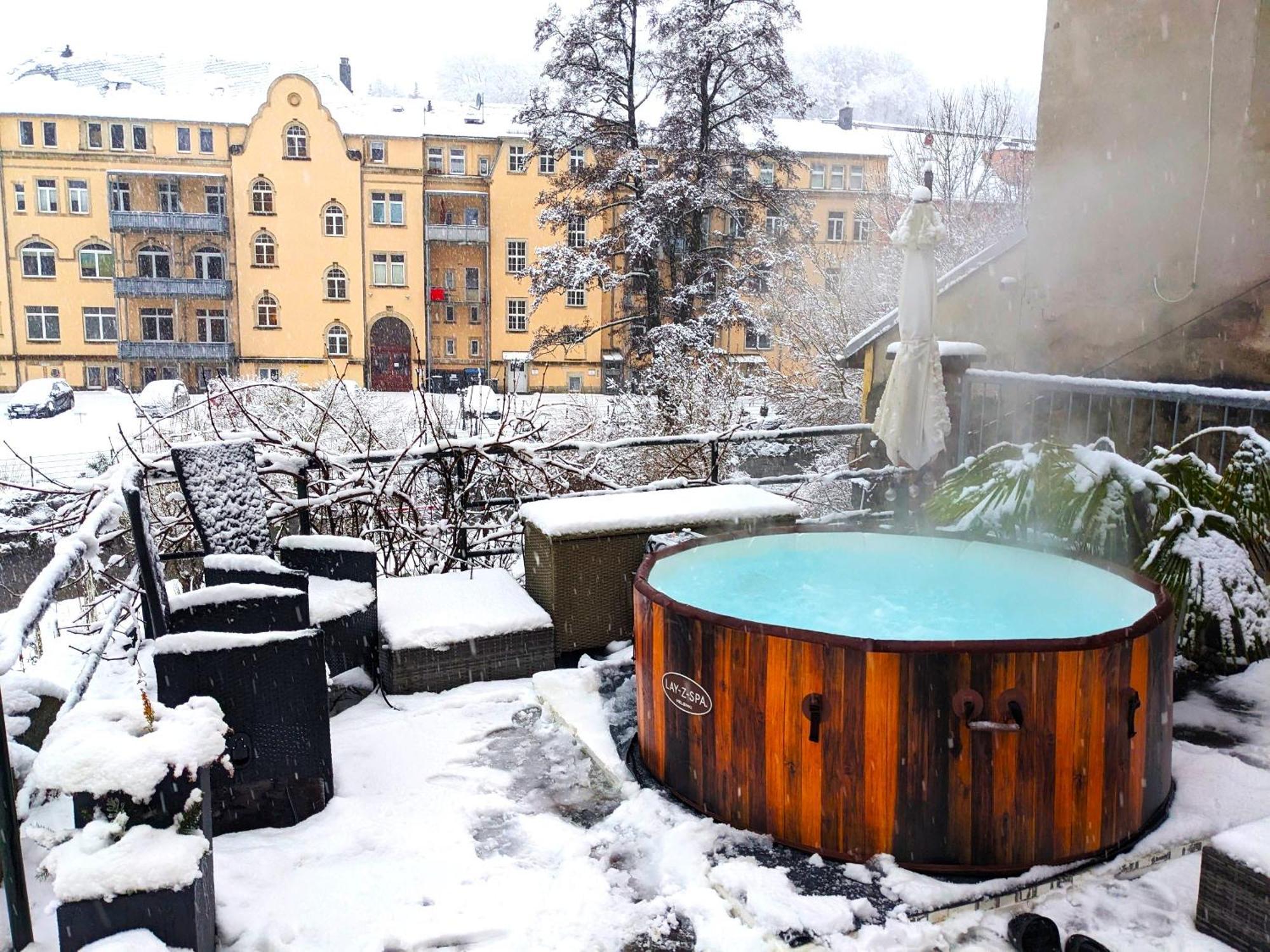 Uo2 - Urlaubsmagie - Garten, Whirlpool, Sauna Apartment Sebnitz Ngoại thất bức ảnh