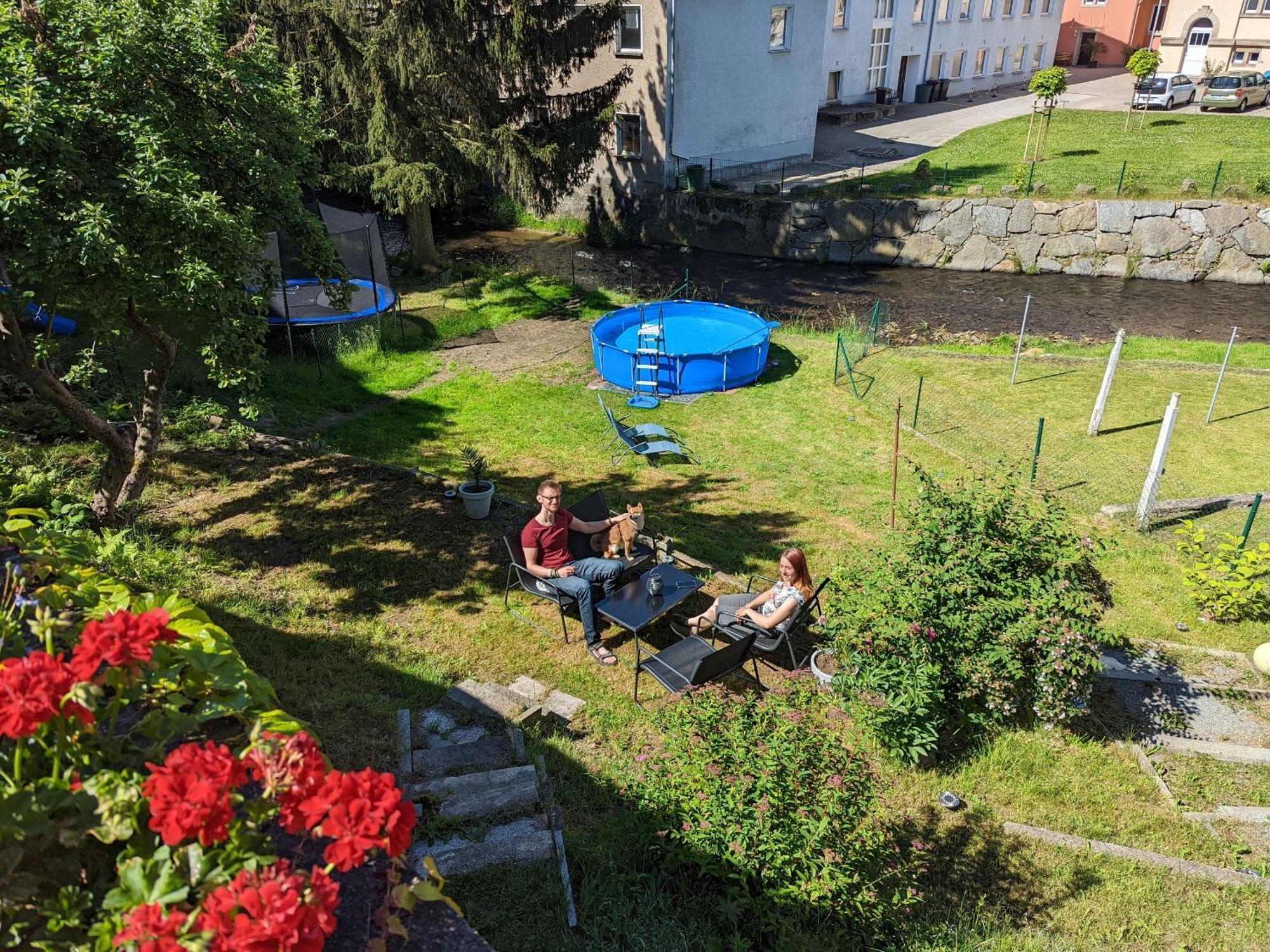 Uo2 - Urlaubsmagie - Garten, Whirlpool, Sauna Apartment Sebnitz Ngoại thất bức ảnh