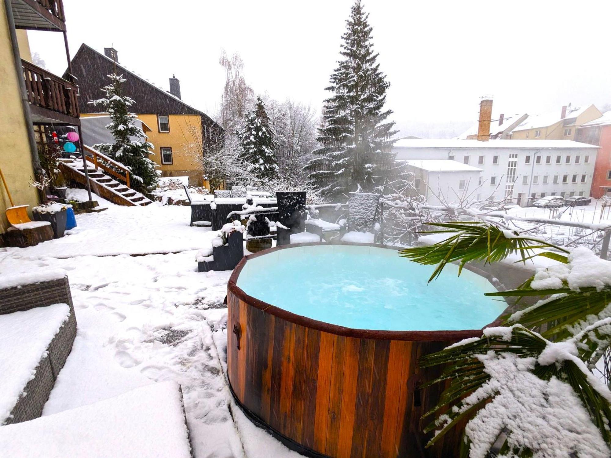 Uo2 - Urlaubsmagie - Garten, Whirlpool, Sauna Apartment Sebnitz Ngoại thất bức ảnh