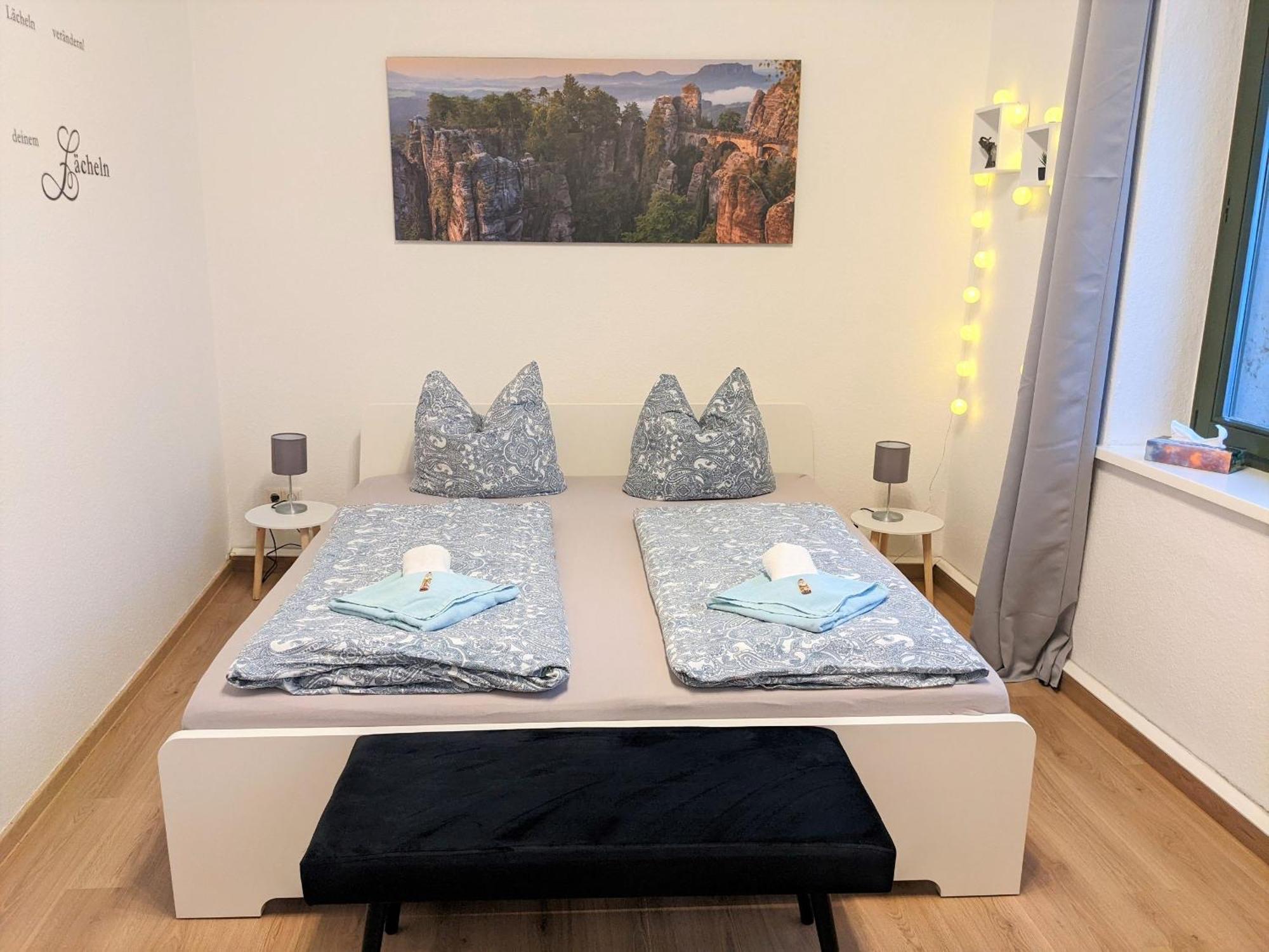 Uo2 - Urlaubsmagie - Garten, Whirlpool, Sauna Apartment Sebnitz Ngoại thất bức ảnh