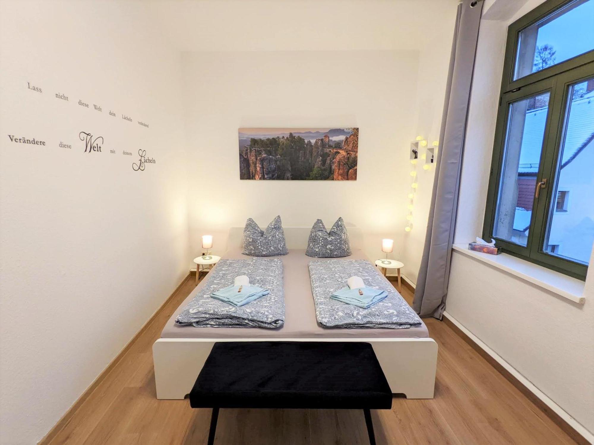 Uo2 - Urlaubsmagie - Garten, Whirlpool, Sauna Apartment Sebnitz Ngoại thất bức ảnh