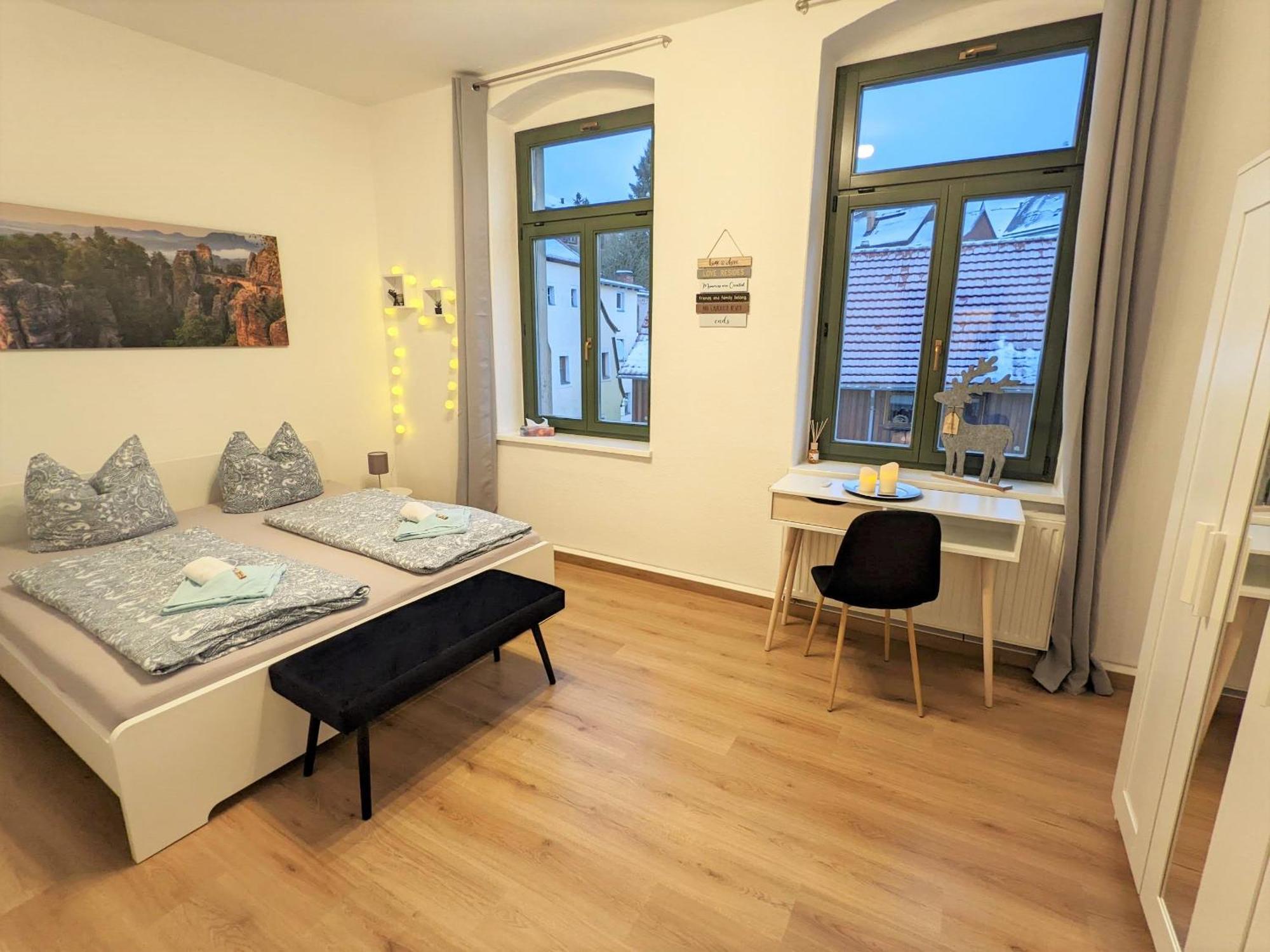 Uo2 - Urlaubsmagie - Garten, Whirlpool, Sauna Apartment Sebnitz Ngoại thất bức ảnh